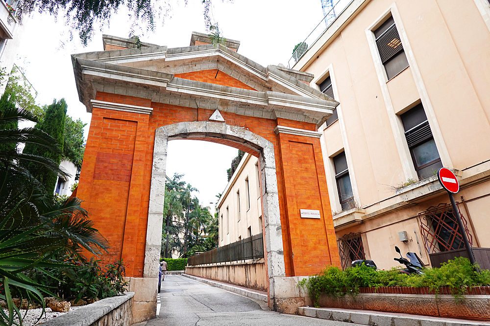 Architecture and street scenery in Monte Carlo, Monaco