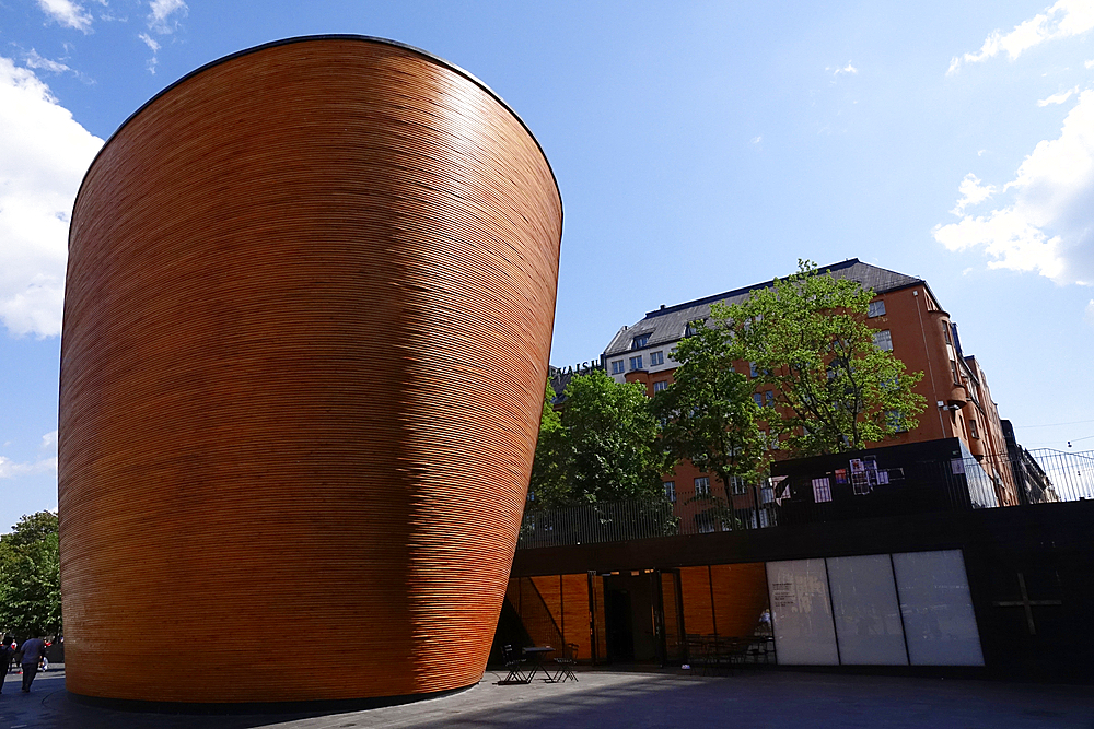 Kamppi Chapel, central Helsinki, Finland