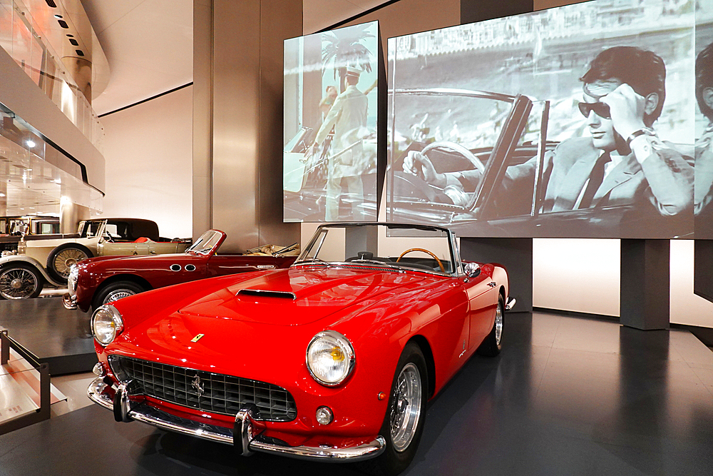 The Exhibition of HSH The Prince of Monaco's Car Collection, an automobile museum in the La Condamine district of Monaco. The museum exhibits the personal car collection of Prince Rainier III of Monaco, which he assembled of a period of thirty years.