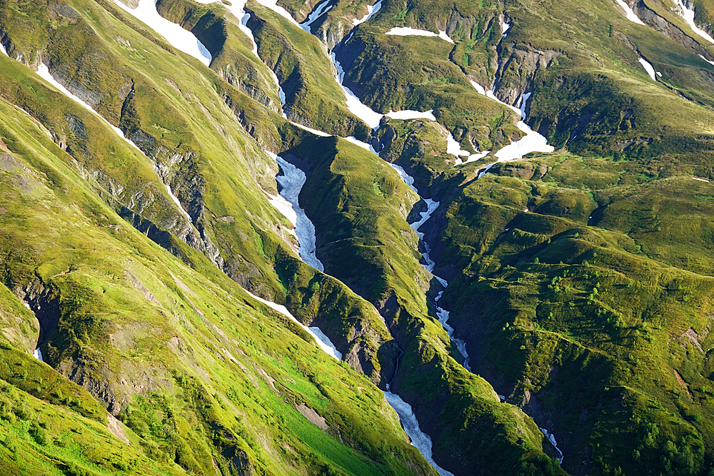 Mountain landscape, Khevsureti region, Georgia