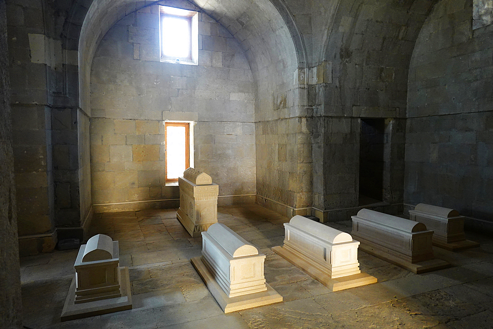The Palace of the Shirvanshahs, a 15th-century palace built by the Shirvanshahs and described by UNESCO as 'one of the pearls of Azerbaijan's architecture'. It is located in the Old City of Baku, Azerbaijan