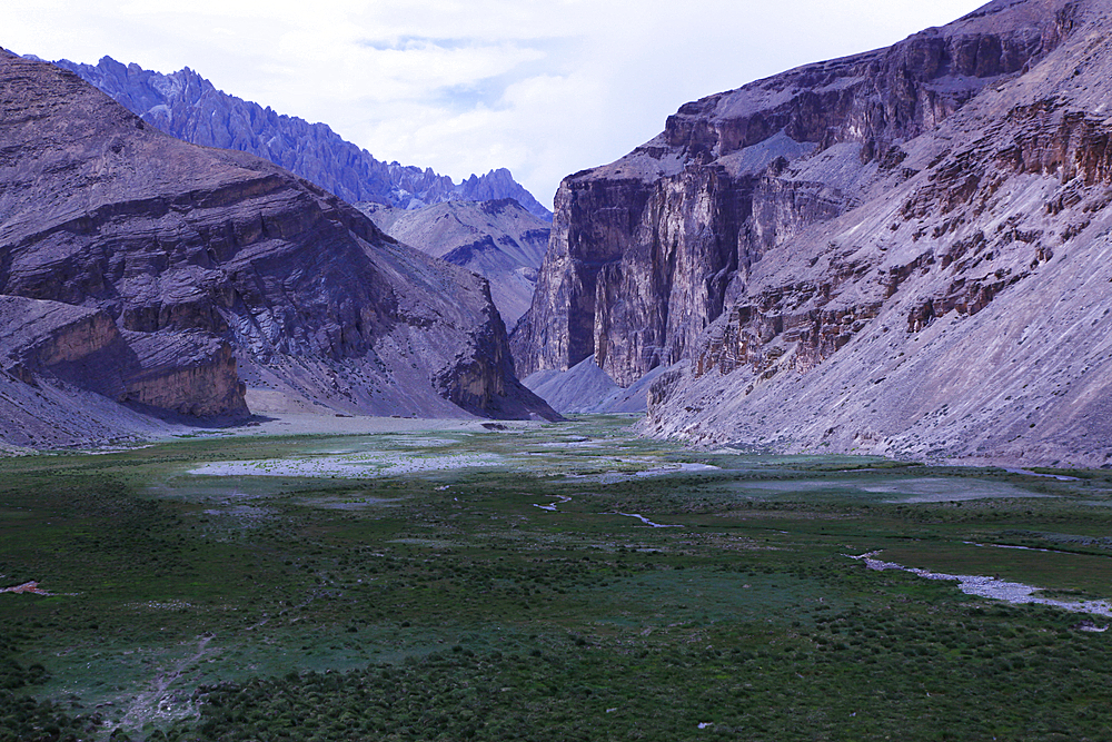 Mountain scenery in a remote region of eastern Ladakh, India