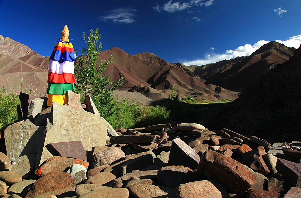 Mountain scenery, Zanskar Range, Ladakh, India