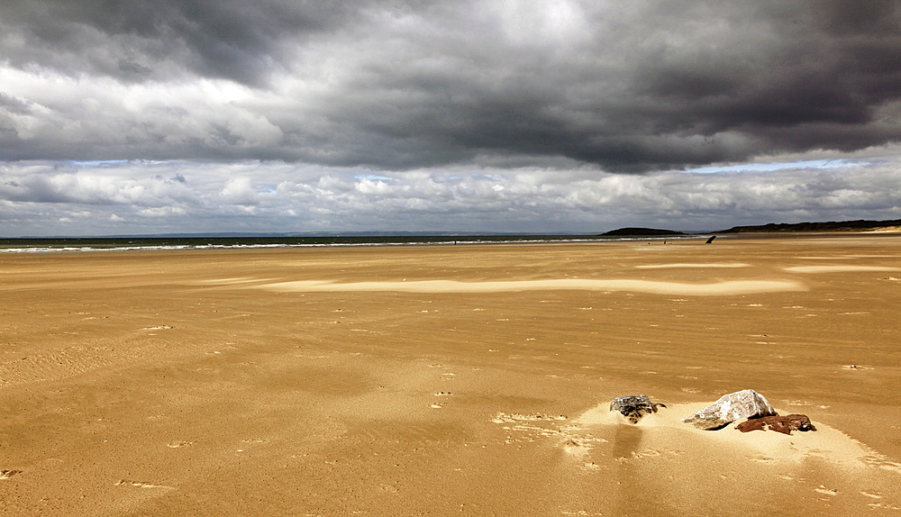 Rhossili Beach, Gower Peninsula, Wales, United Kingdom, Europe