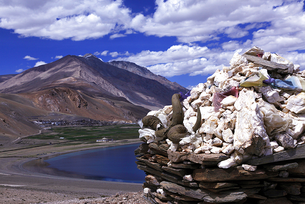 Tso Mori lake, southeast Ladakh, India, Asia