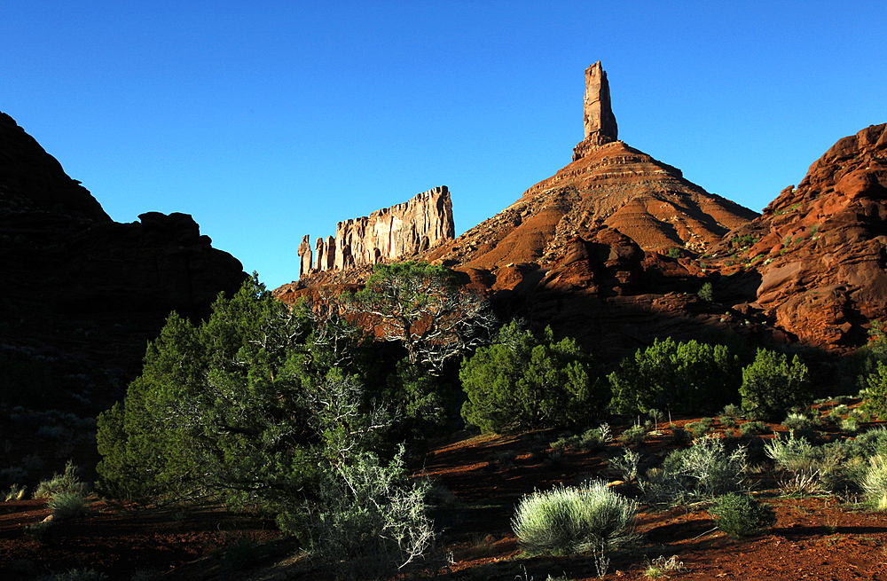 Castleton Tower, Utah, United States of America, North America