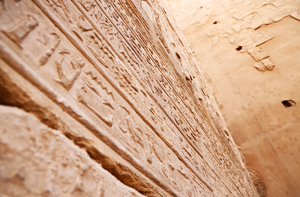 Inside Karnak Temple, UNESCO World Heritage Site, near Luxor, Thebes, Egypt, North Africa, Africa