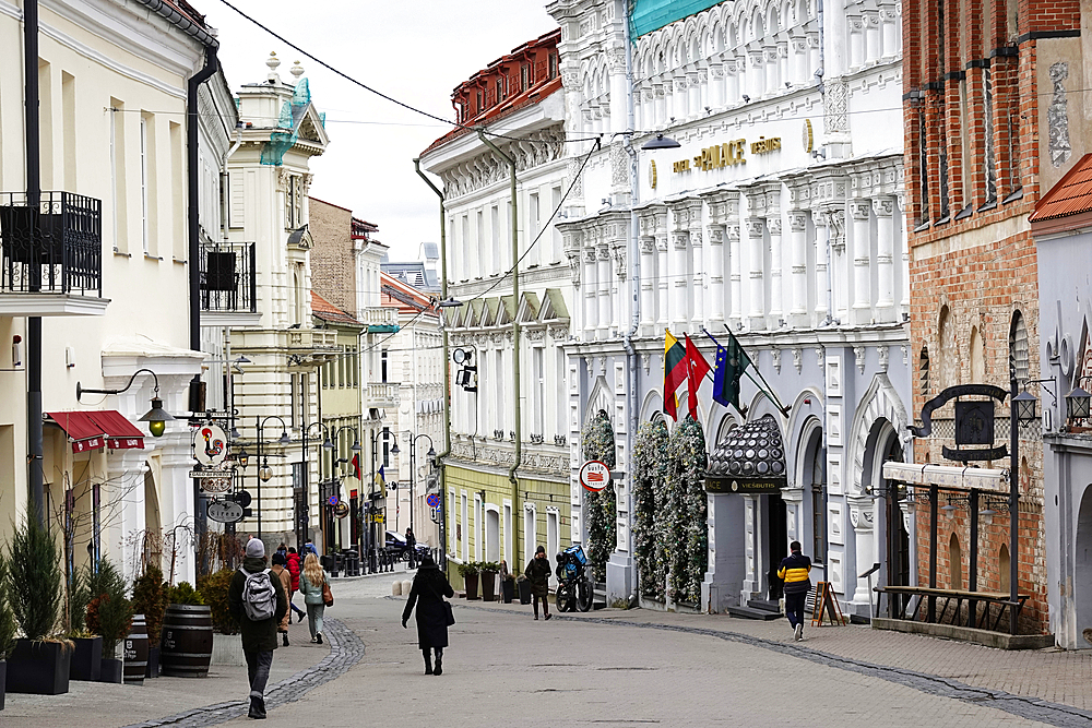 Old town of Vilnius, UNESCO World Heritage Site, Lithuania, Europe