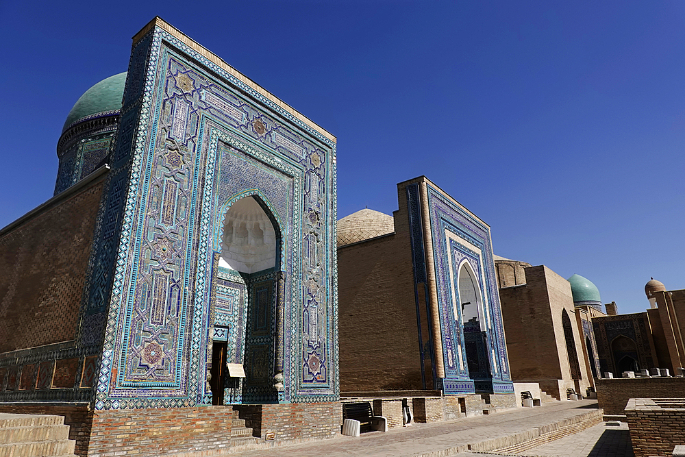 The world-famous Islamic architecture of Samarkand, UNESCO World Heritage Site, Uzbekistan, Central Asia, Asia