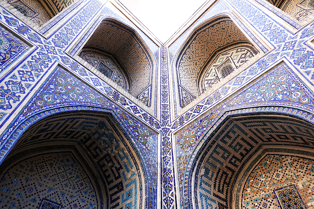 The world-famous Islamic architecture of Samarkand, UNESCO World Heritage Site, Uzbekistan, Central Asia, Asia