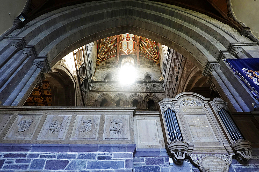 St. David's Cathedral, St. David's, Pembrokeshire, Wales, United Kingdom, Europe