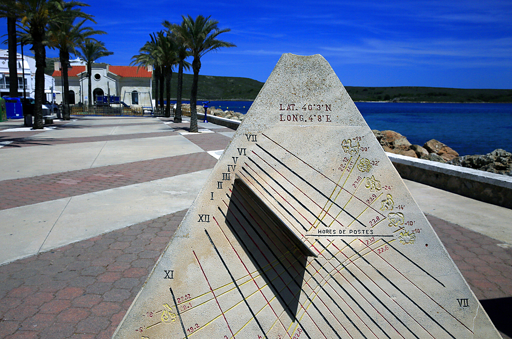 Coastal scenery on the island of Menorca, Balearic Islands, Spain