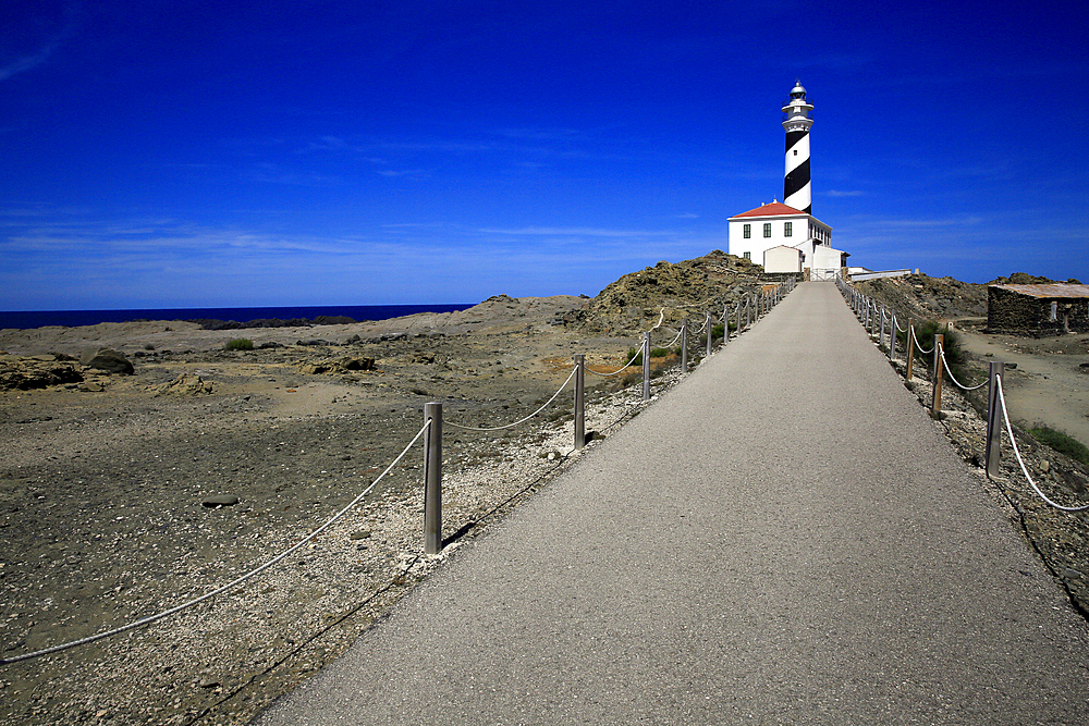 Coastal scenery on the island of Menorca, Balearic Islands, Spain