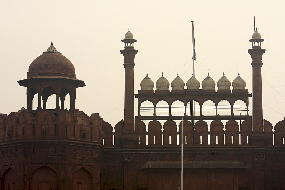 Red Fort, UNESCO World Heritage Site, Delhi, India, Asia