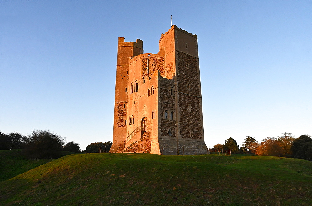 Orford Castle, built by King Henry II between 1165 and 1173 to consolidate royal power in the region, Suffolk, England, United Kingdom, Europe