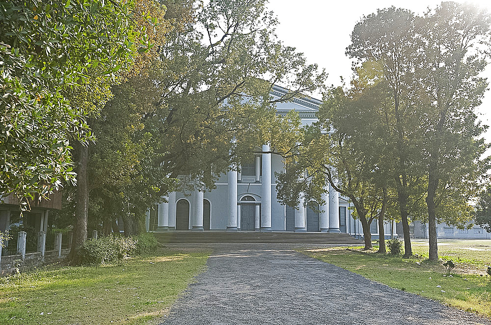 Serampore College, established by William Carey in 1818 in the old Danish colony on the banks of the River Hooghly near Kolkata, West Bengal, India, Asia