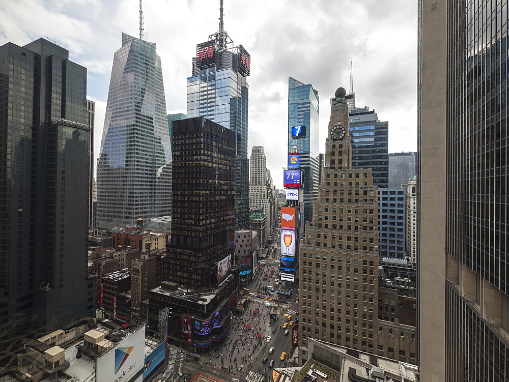 Times Square, Theatre District, Midtown, Manhattan, New York City, New York, United States of America, North America