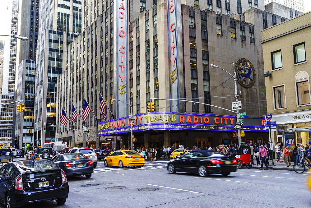 Radio City Music Hall, Rockefeller Center, Theatre District, Midtown, Manhattan, New York City, New York, United States of America, North America