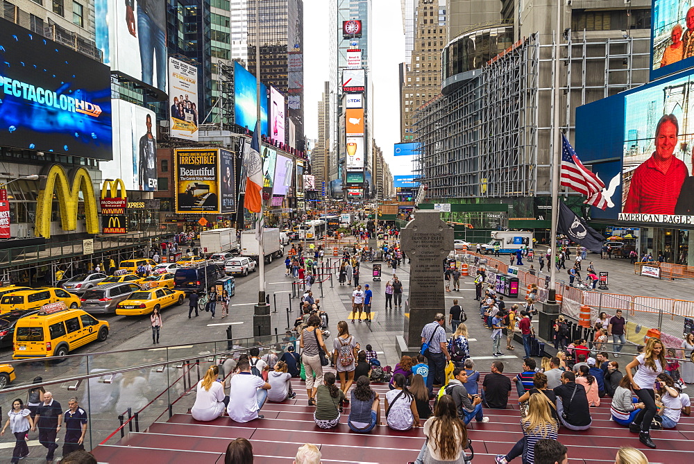 Times Square, Theatre District, Midtown, Manhattan, New York City, New York, United States of America, North America