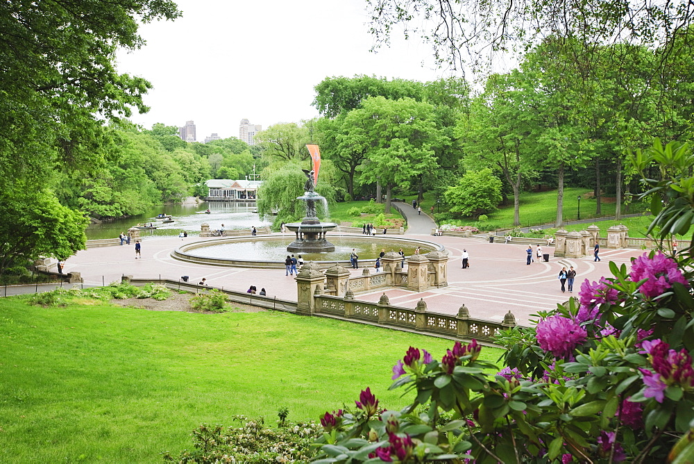 Bethesda Fountain and Terrace, Central Park, Manhattan, New York City, New York, United States of America, North America