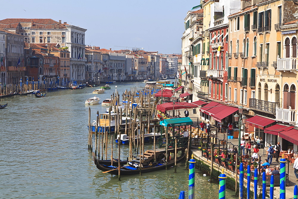 Grand Canal, Venice, UNESCO World Heritage Site, Veneto, Italy, Europe