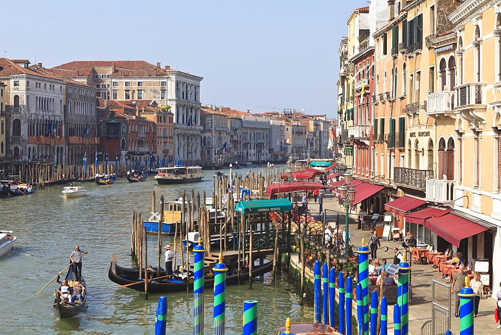 Grand Canal, Venice, UNESCO World Heritage Site, Veneto, Italy, Europe