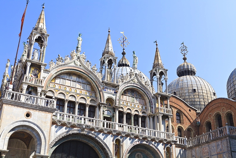 St. Mark's Basilica, Venice, UNESCO World Heritage Site, Veneto, Italy, Europe