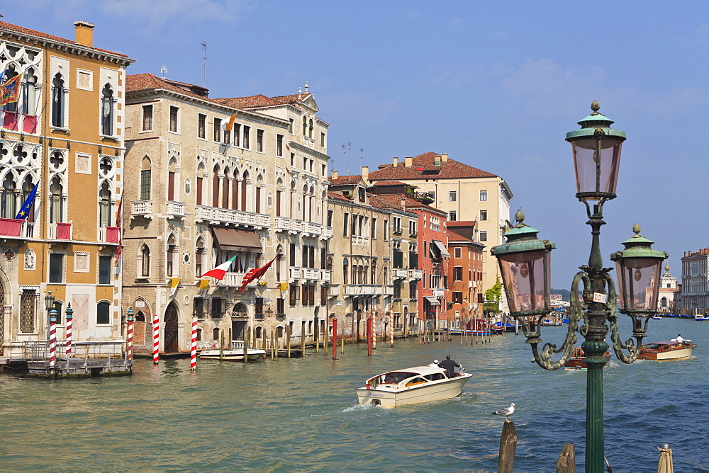 Grand Canal, Venice, UNESCO World Heritage Site, Veneto, Italy, Europe