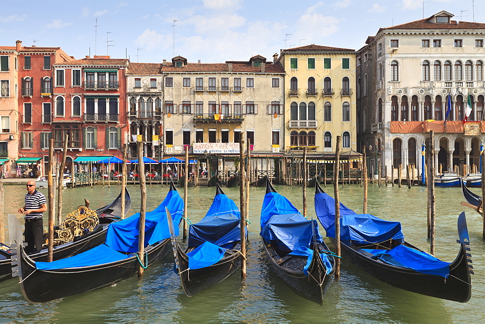 Grand Canal, Venice, UNESCO World Heritage Site, Veneto, Italy, Europe