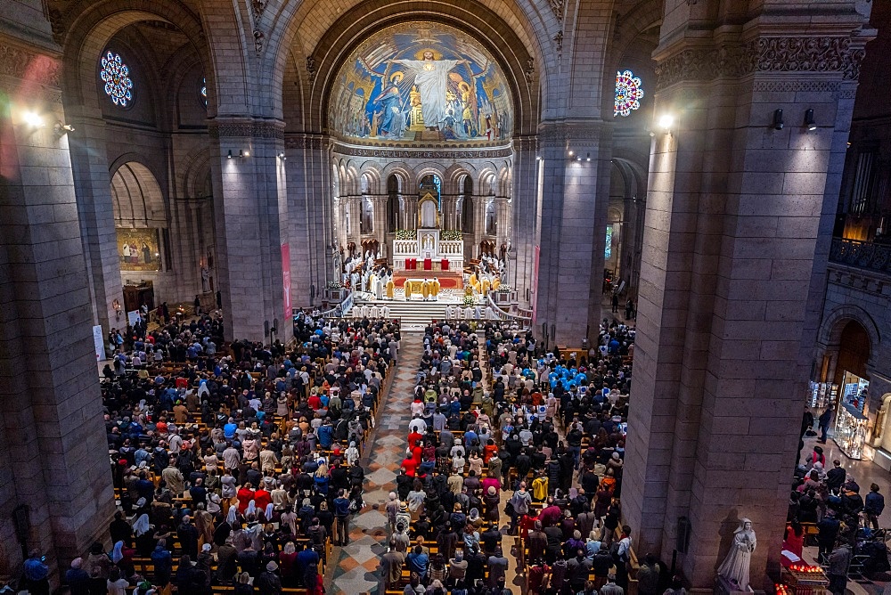 Jubilee of the Sacred Heart Basilica, Paris, France, Europe