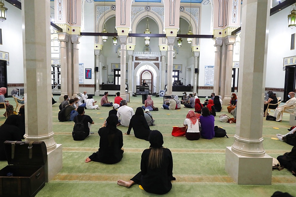 The Jumeirah Mosque visit, Dubai. United Arab Emirates, Middle East