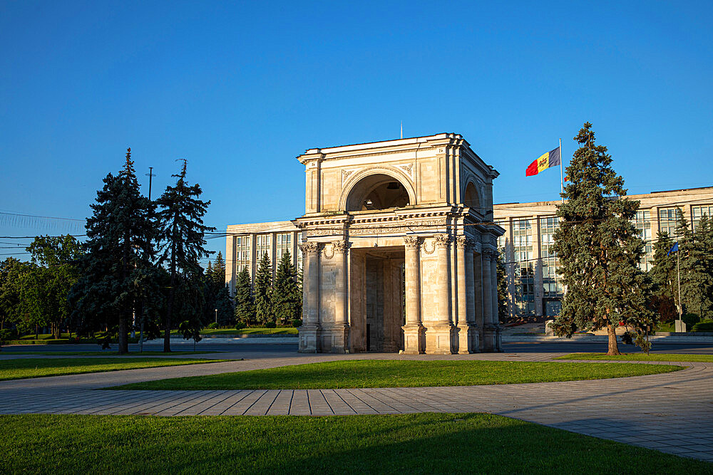 Arch of Triumph, Chisinau, Moldova, Europe