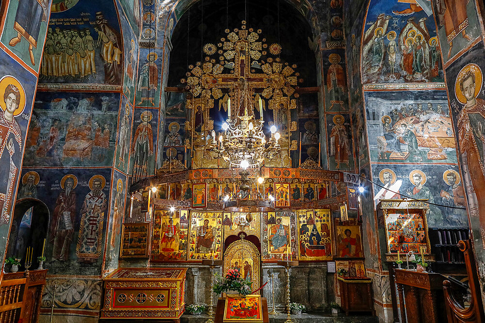 Moraca Orthodox Monastery, Kolasin province, central Montenegro, Europe