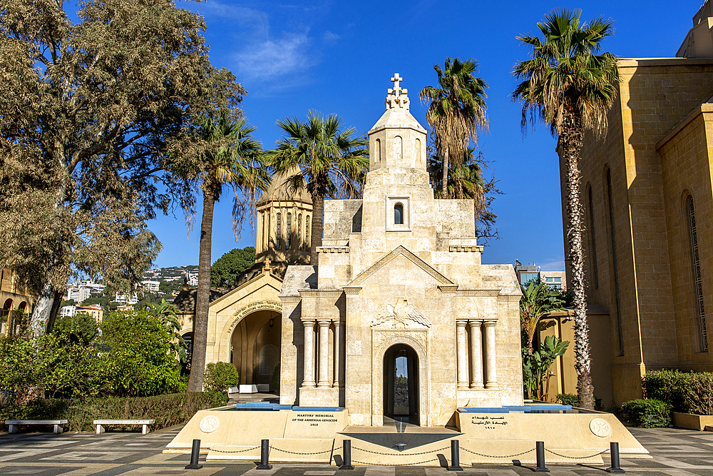 Genocide Memorial, Armenian Catholicosate of the Great House of Cilicia, Antelias, Lebanon, Middle East