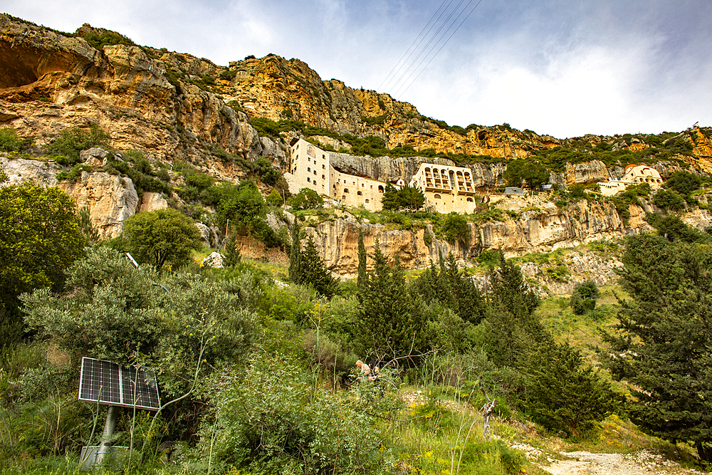 Our Lady of Hamatoura Orthodox Monastery, Kannoubine Valley, Lebanon, Middle East