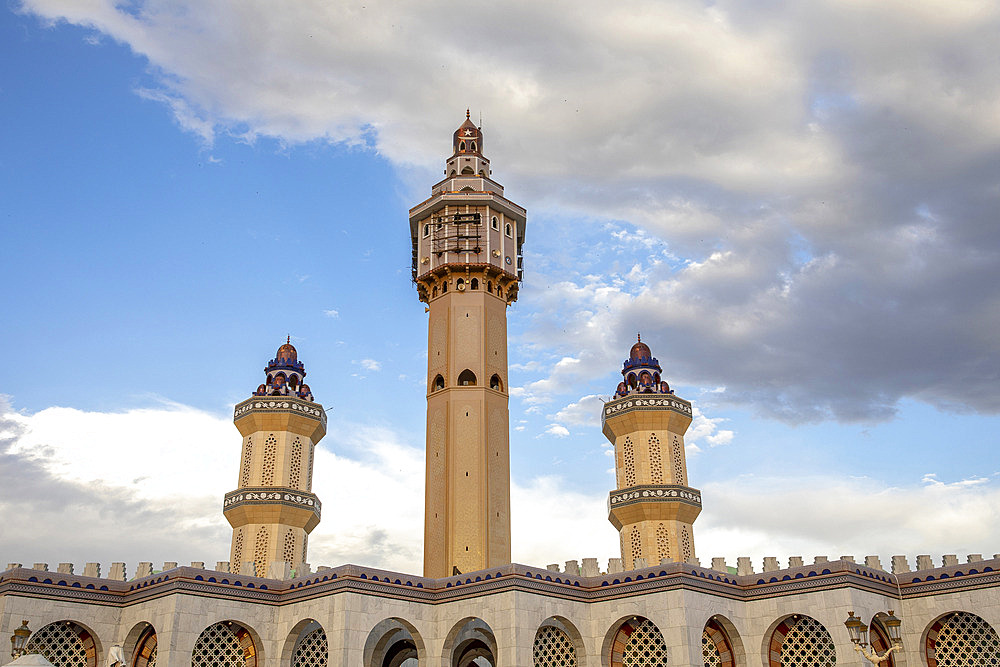 The Great Mosque in Touba, Senegal, West Africa, Africa