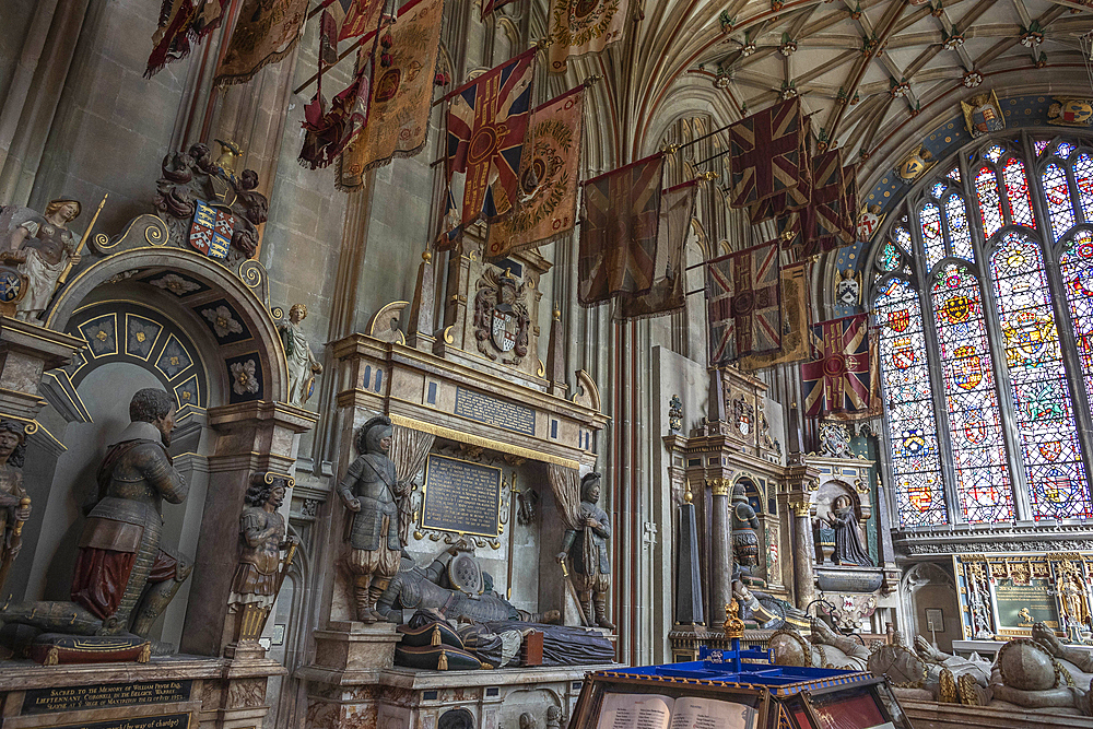 St. Michael’s Chapel (The Warrior’s Chapel), Canterbury Cathedral, UNESCO World Heritage Site, Canterbury, Kent, England, United Kingdom, Europe