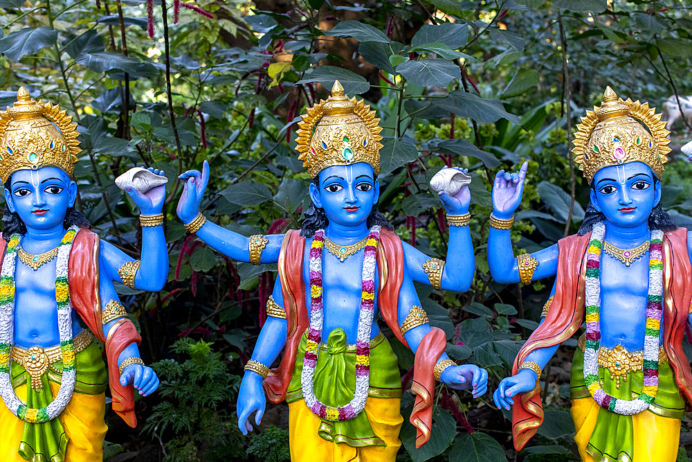 Murthis (statues) in Govardhan Ecovillage, Maharashtra, India, Asia