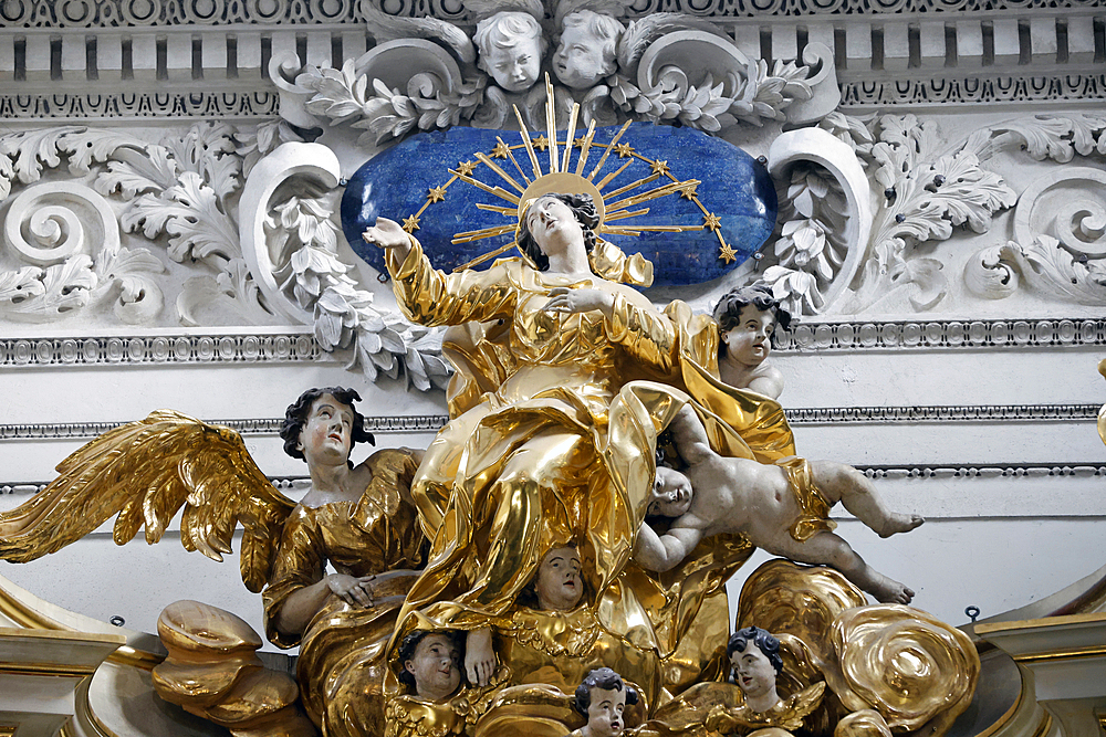 Visitationist Church. The Assumption of Mary into Heaven. Warsaw. Poland.