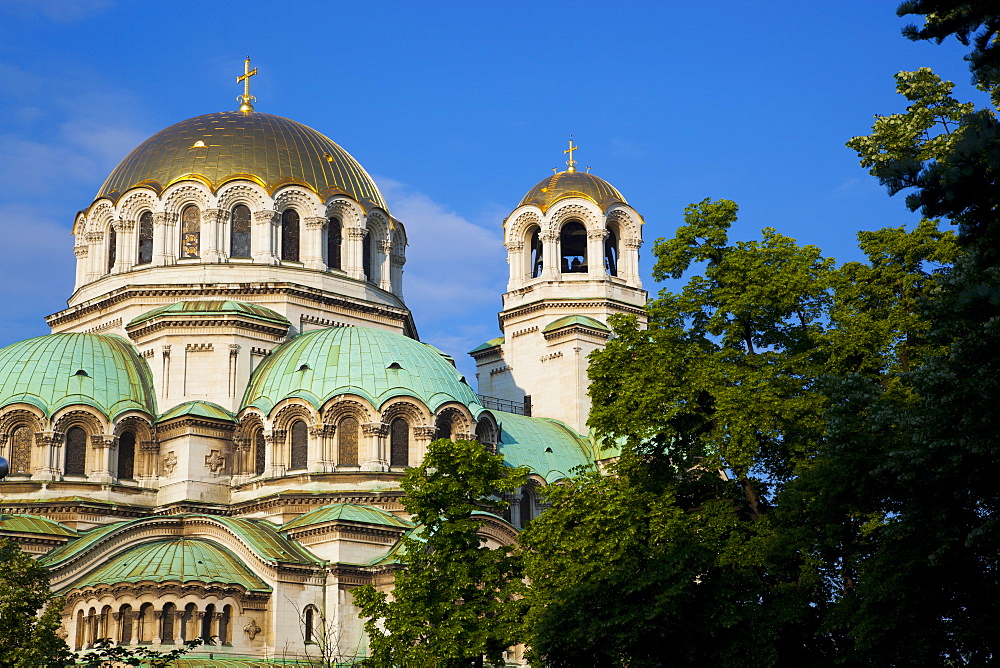 Aleksandur Nevski Memorial Church, Ploshtad Aleksandur Nevski Place, Boulevard Moskovska Oborishte, Sofia, Bulgaria, Europe