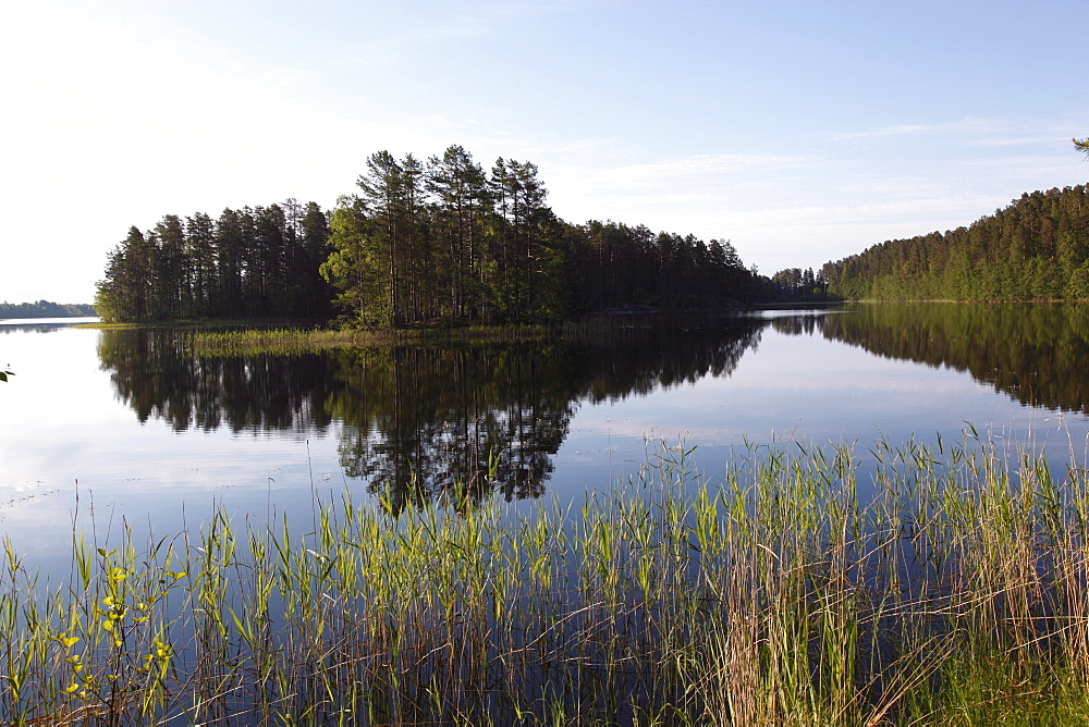 Lake Pihlajavesi, Punkaharju Nature Reserve, Saimaa Lake District, Savonia, Finland, Scandinavia, Europe