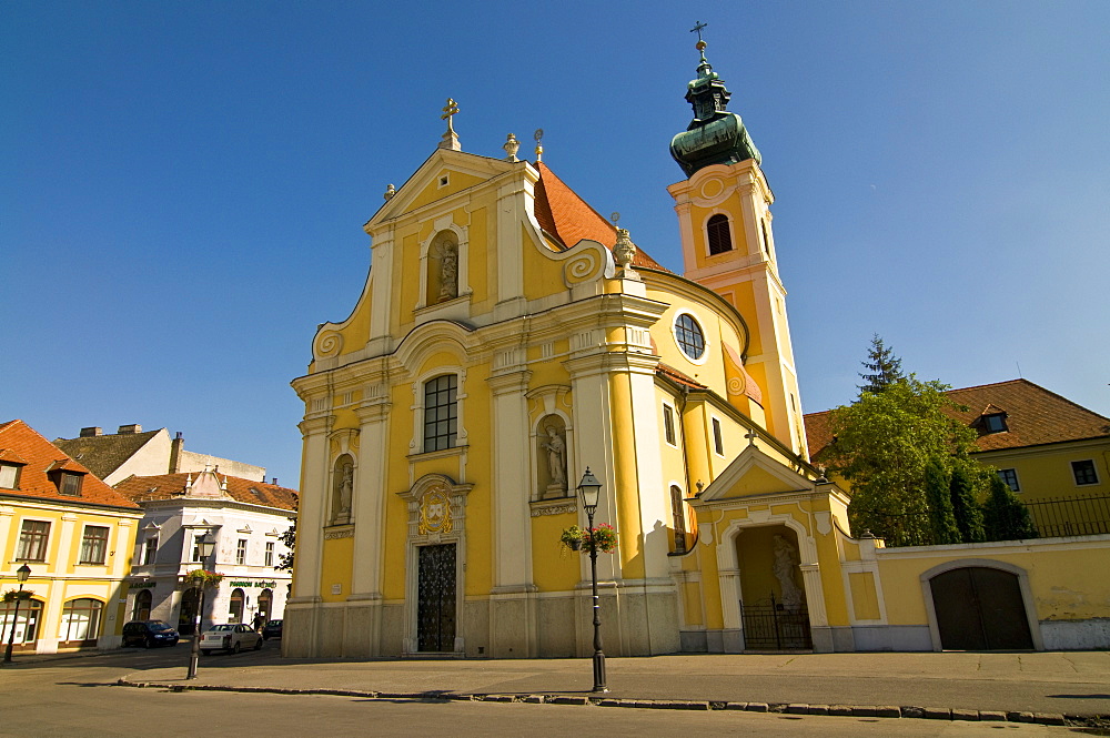 The town of Gyor, Hungary, Europe