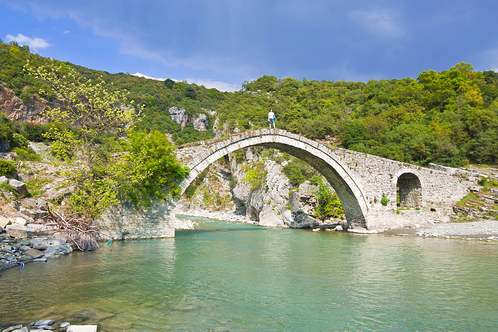 Roman bridge of Benja, Albania, Europe