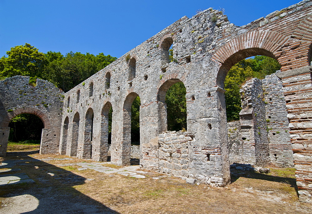 The Roman ruins of Butrint, UNESCO World Heritage Site, Albania, Europe