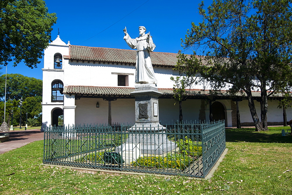 Monastery on Plaza de las Tres Cultures, Santa Fe, capital of the province of Santa Fe, Argentina, South America