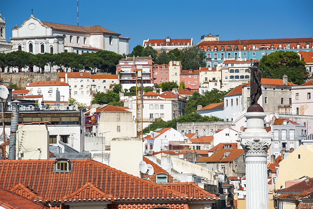 View over Lisbon, Portugal, Europe