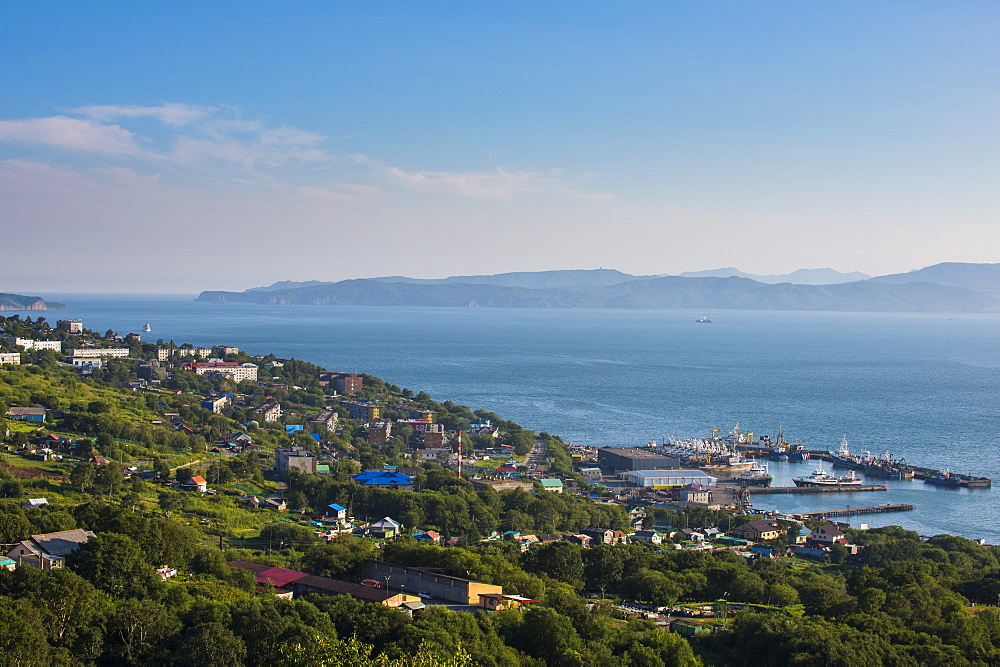 The Avacha Bay near Petropavlovsk-Kamchatsky, Kamchatka, Russia, Eurasia