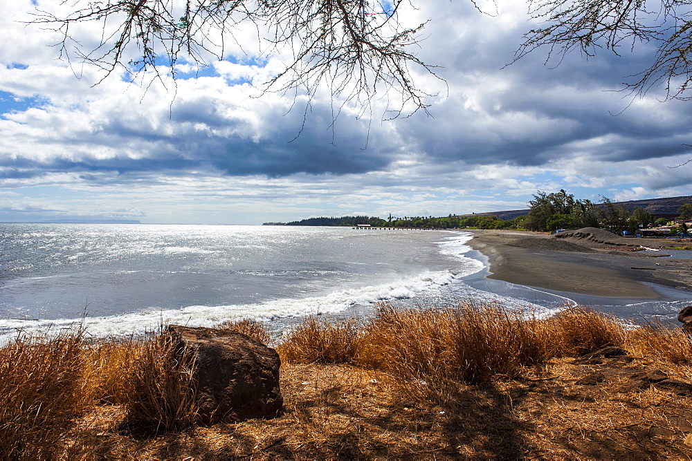 Glass beach in Port Allen, Kauai, Hawaii, United States of America, Pacific