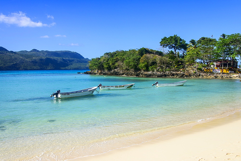 Playa Rincon, Las Galeras, Semana peninsula, Dominican Republic, West Indies, Caribbean, Central America