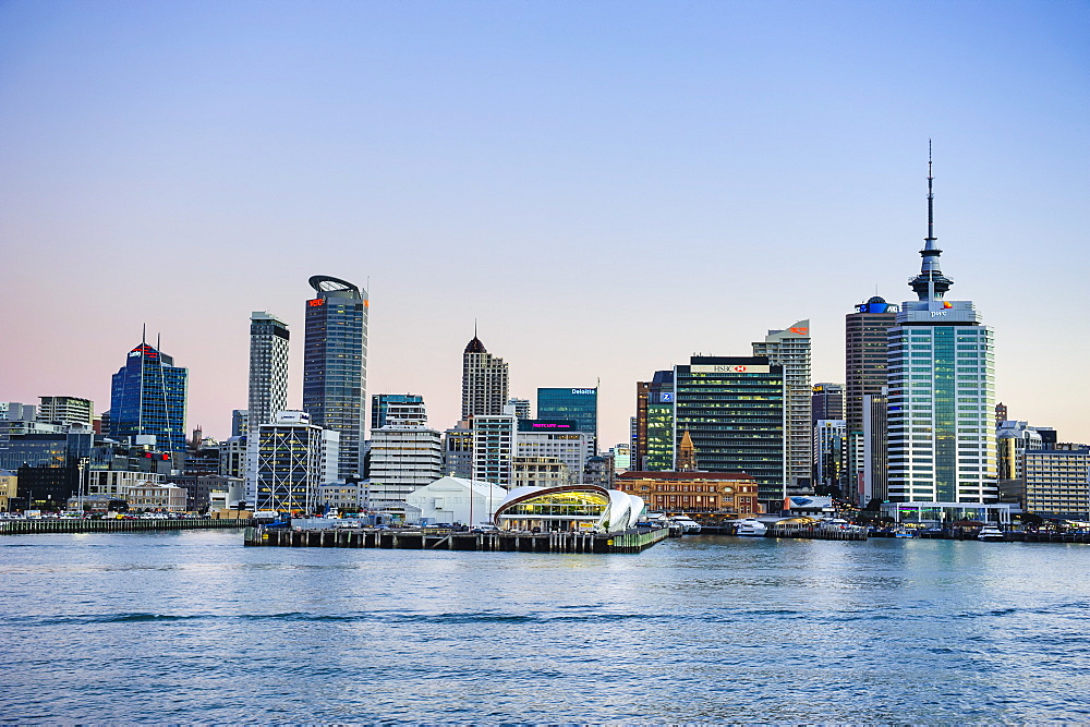 Skyline of Auckland, North Island, New Zealand, Pacific